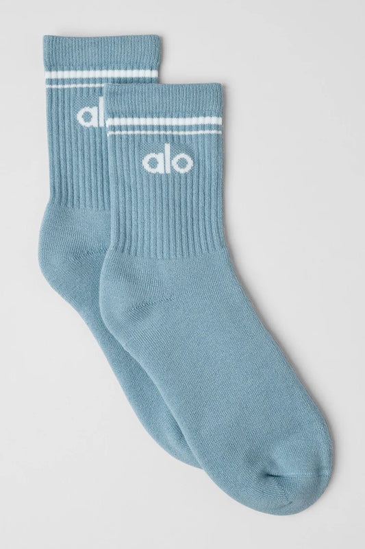 Unisex Half-Crew Throwback Sock