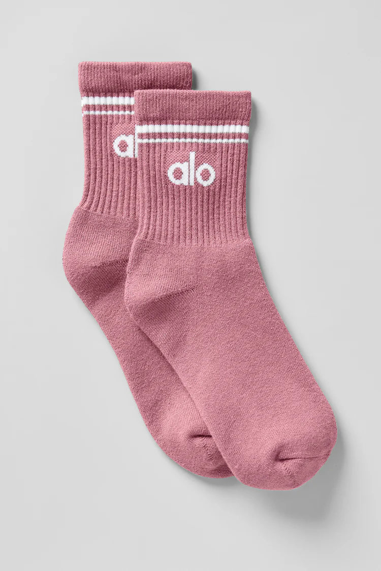 Unisex Half-Crew Throwback Sock