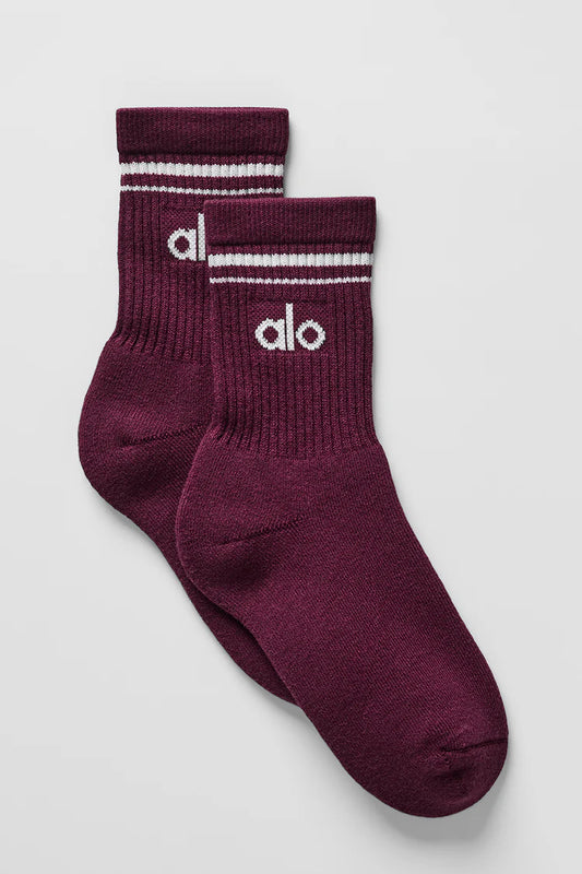 Unisex Half-Crew Throwback Sock