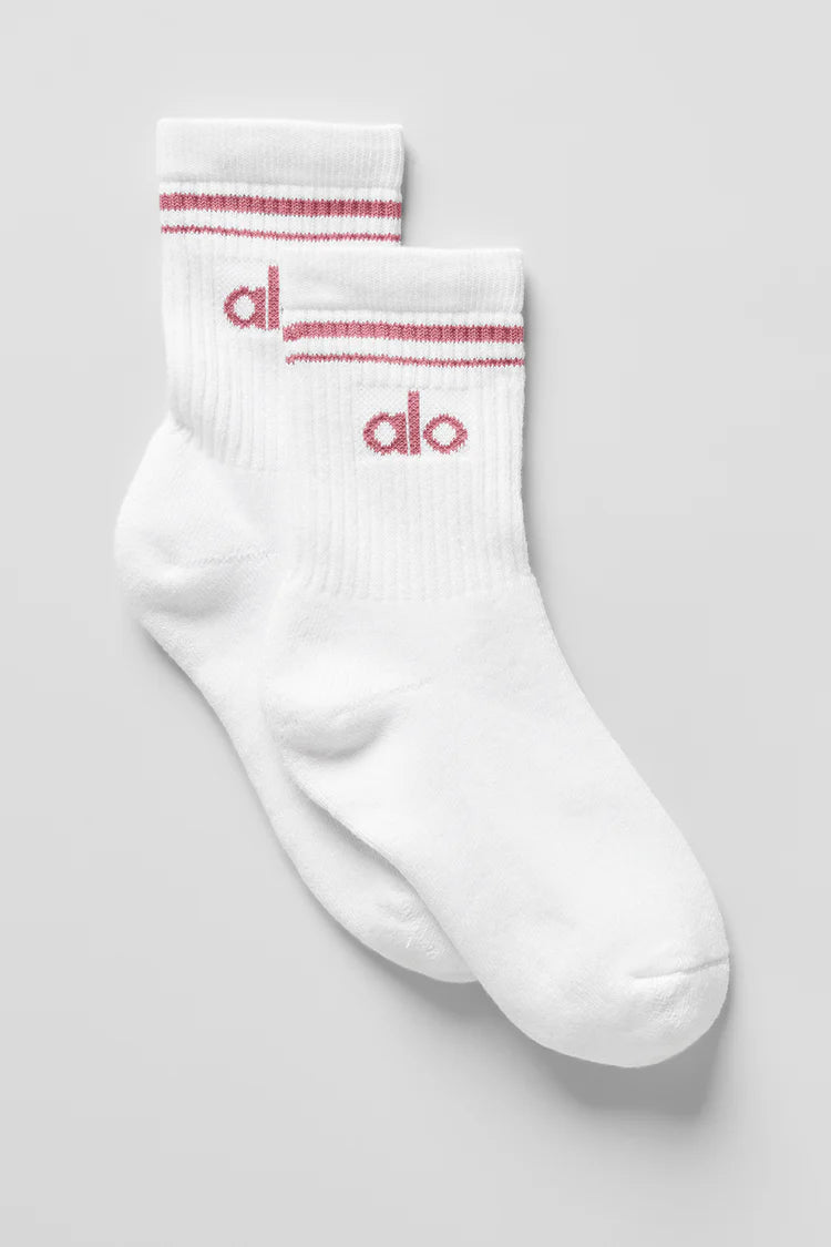 Unisex Half-Crew Throwback Sock