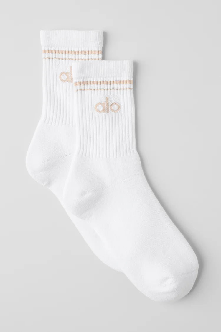 Unisex Half-Crew Throwback Sock