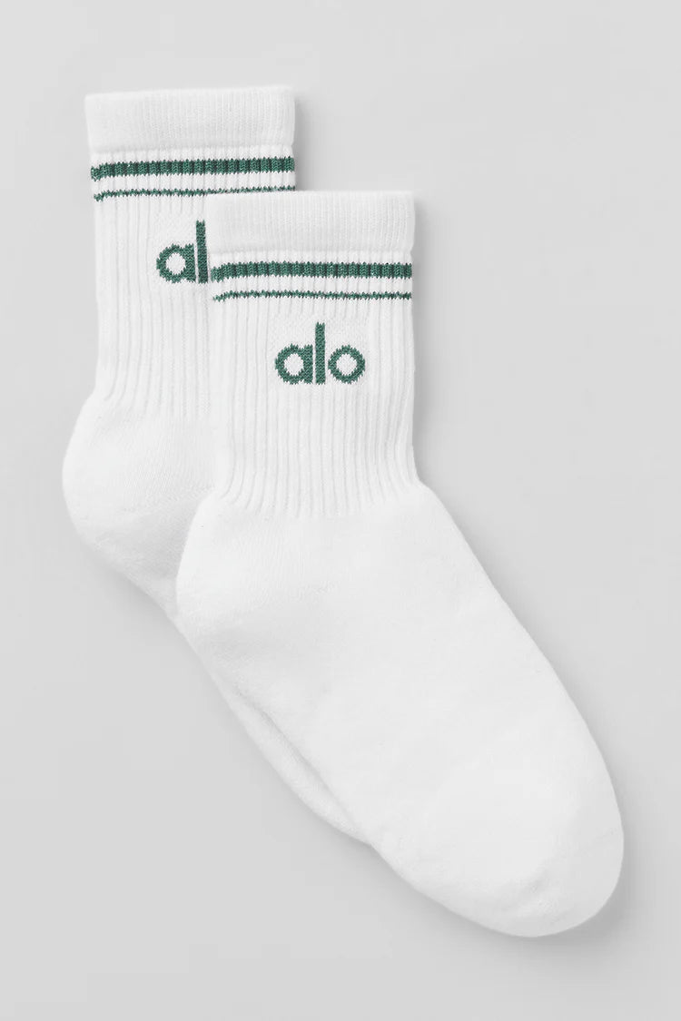 Unisex Half-Crew Throwback Sock
