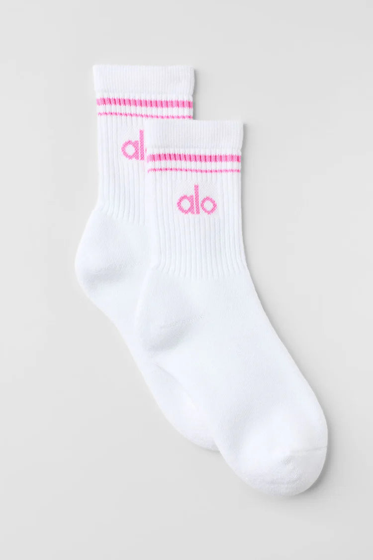 Unisex Half-Crew Throwback Sock