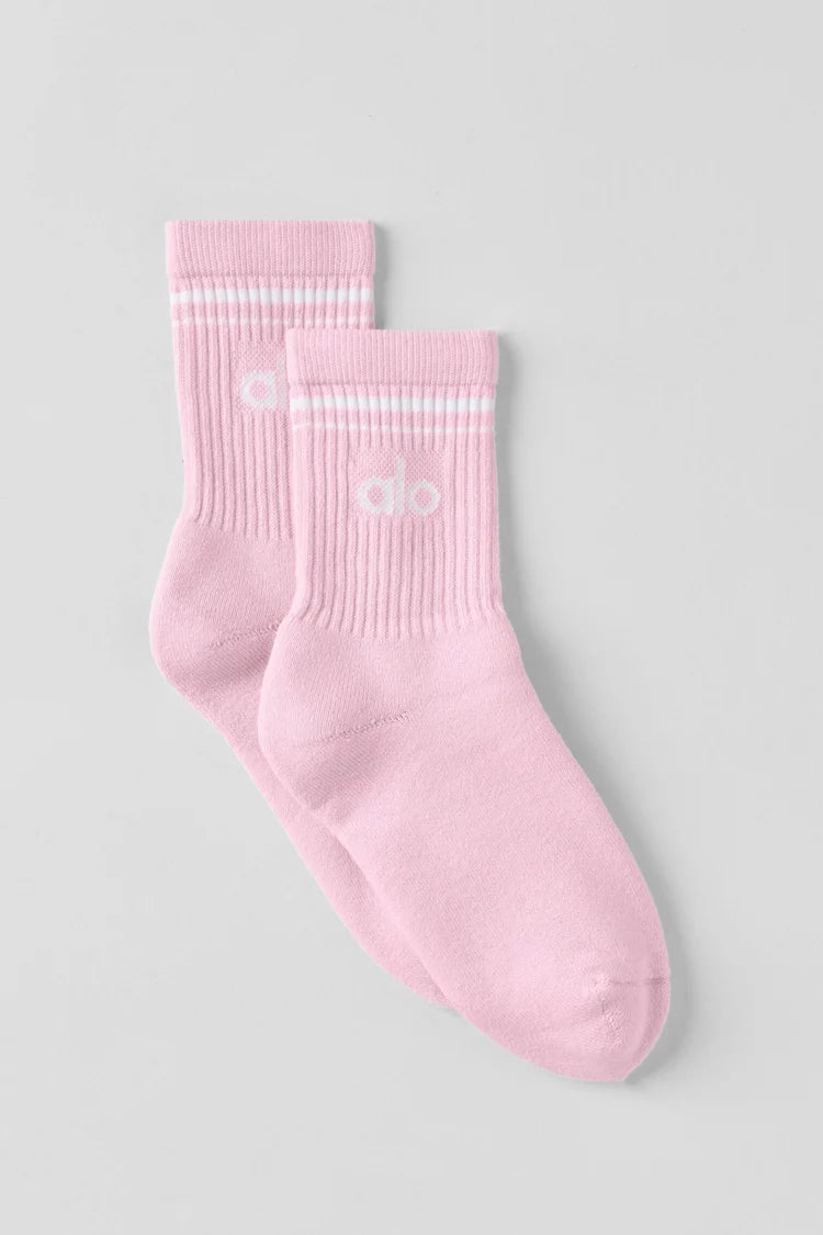Unisex Half-Crew Throwback Sock