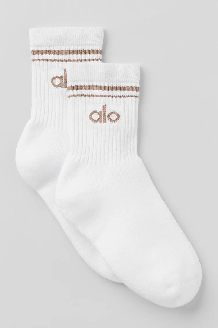 Unisex Half-Crew Throwback Sock