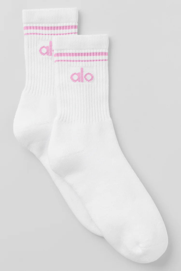 Unisex Half-Crew Throwback Sock