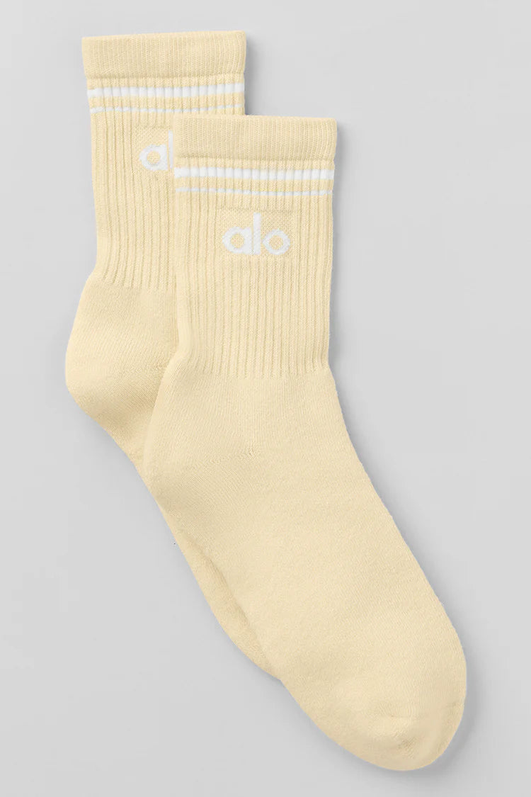 Unisex Half-Crew Throwback Sock