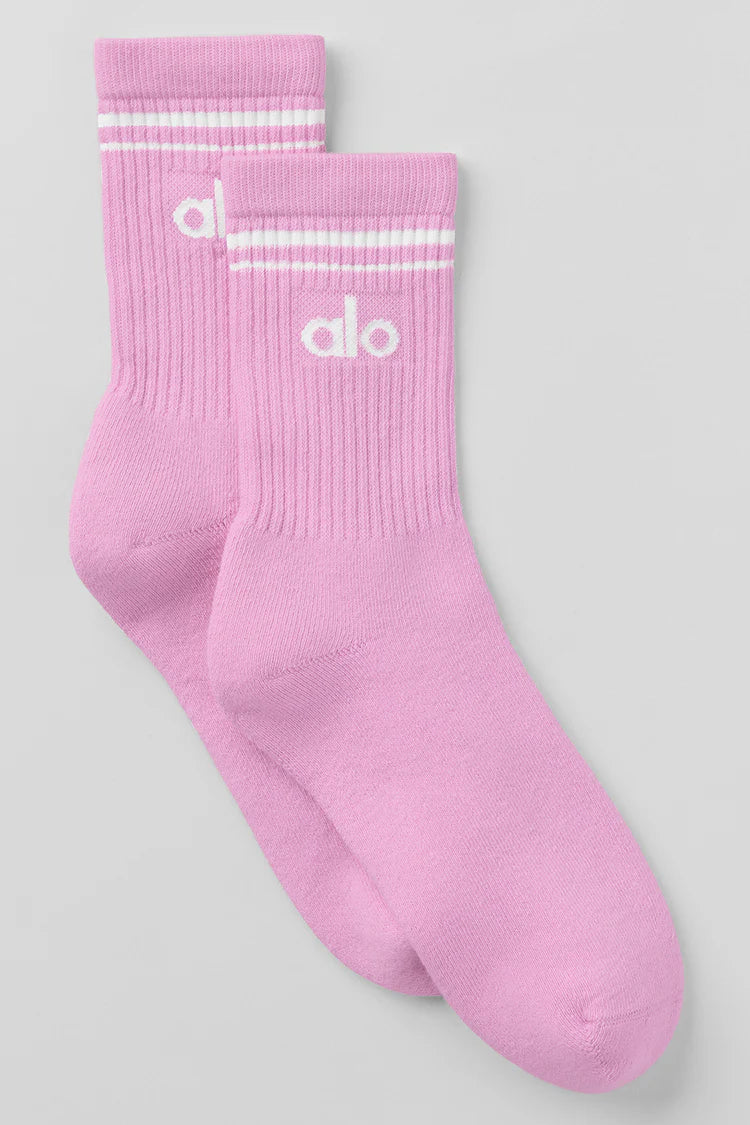Unisex Half-Crew Throwback Sock