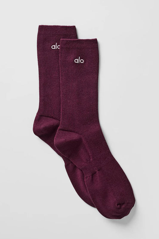 Unisex Half-Crew Understated Sock