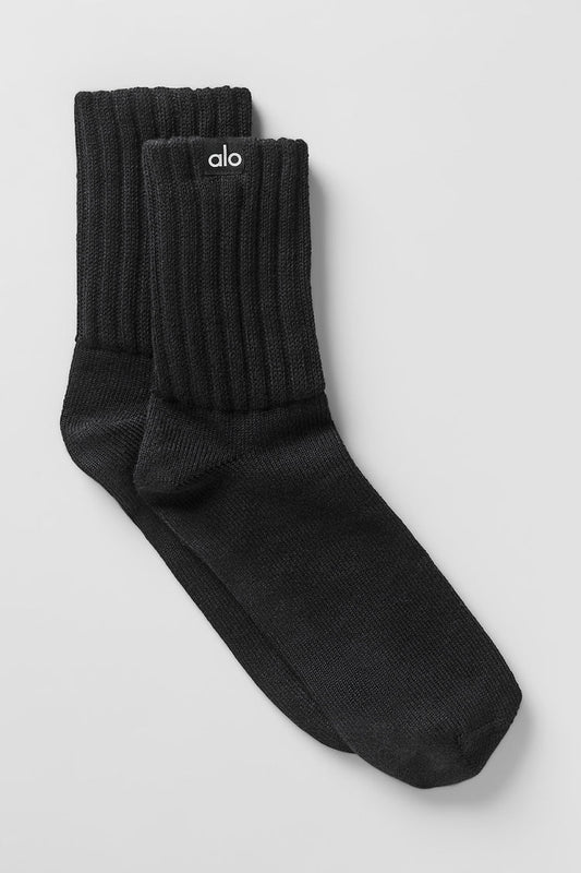 Unisex Half-Crew Scrunch Sock