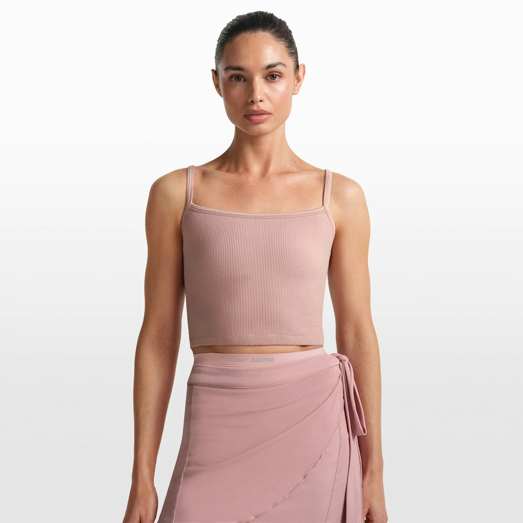 Ribbed Seamless Cami Tank