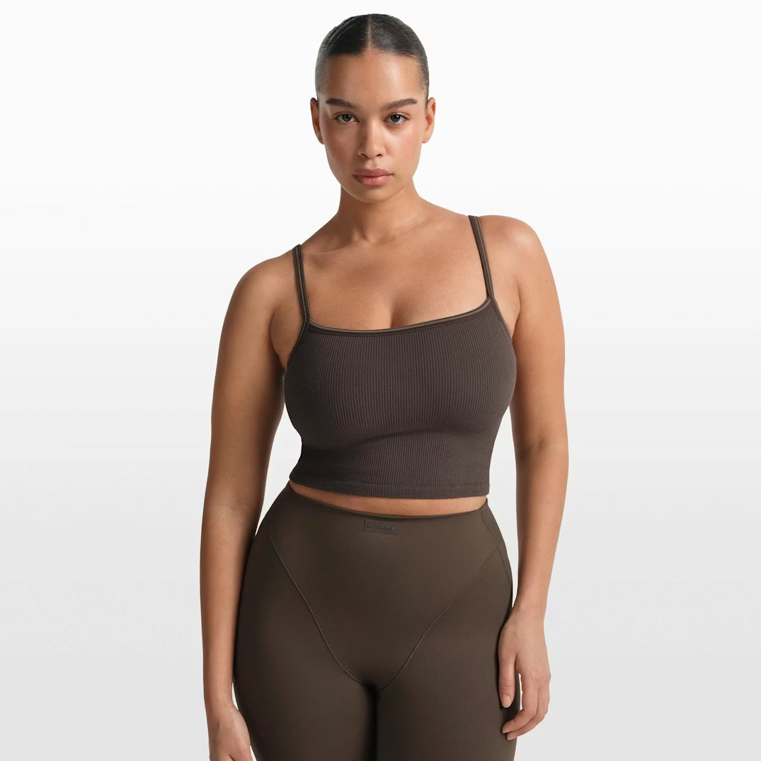 Ribbed Seamless Cami Tank