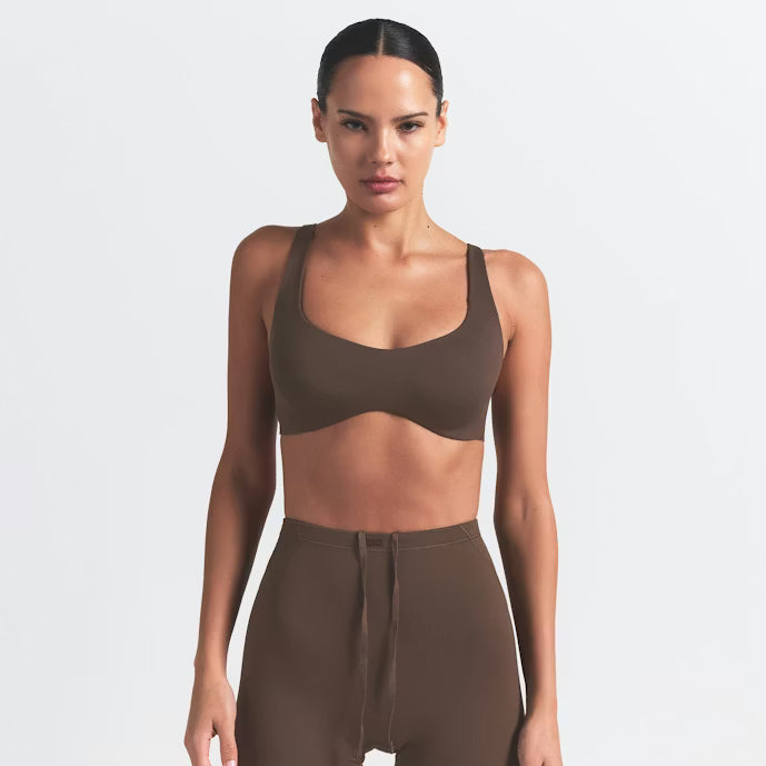 Matte Shaping Sccop Bra