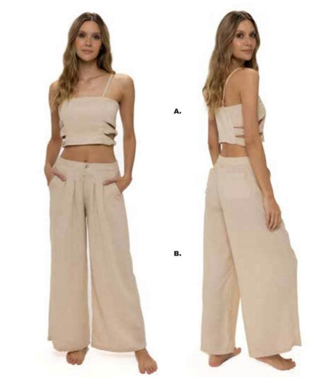 Set Crop Top y Pant