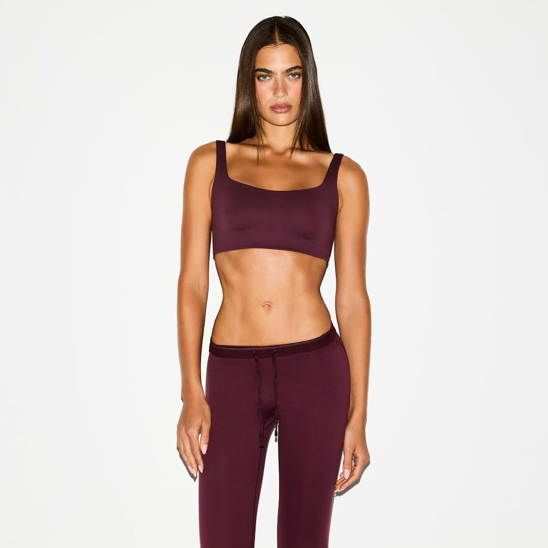 Shine Scoop Neck Longline Bra