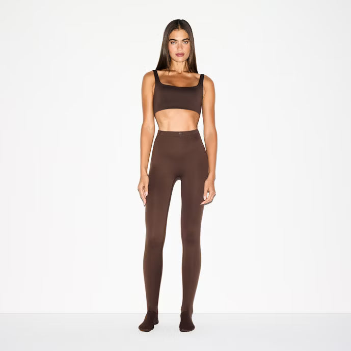 Matte Scoop Neck Bra