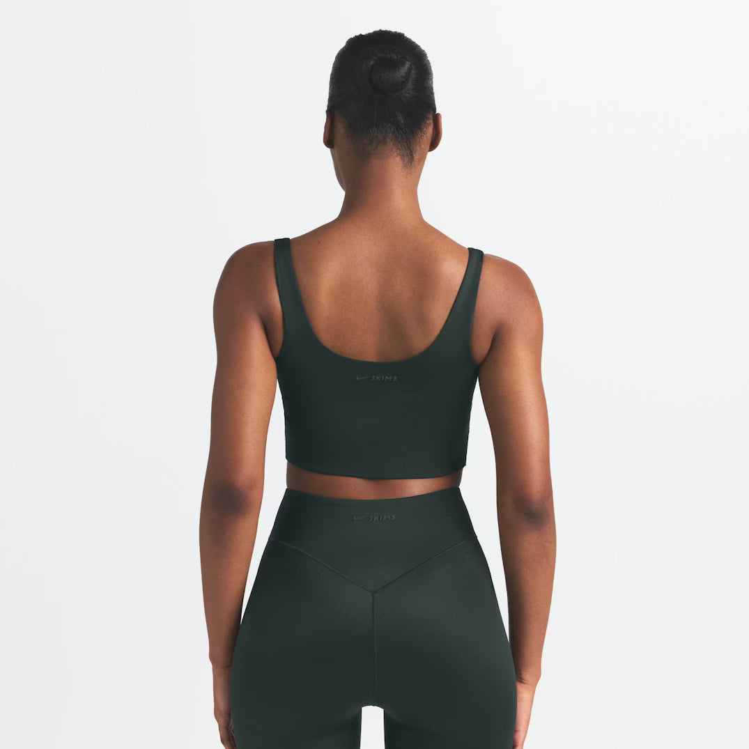 Shine Scoop Neck Longline Bra