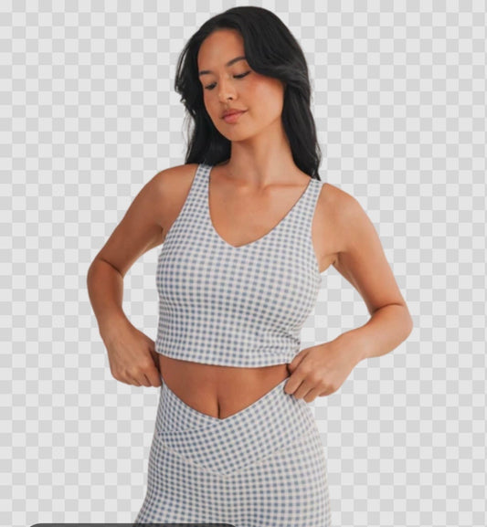 Set Gingham Print