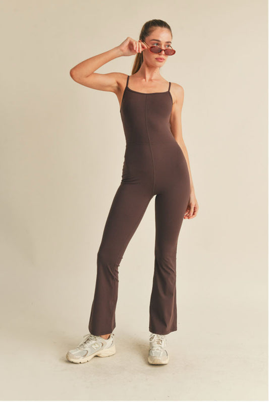 Flare Leg Jumpsuit