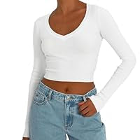Top Dynamic V Neck Maga Larga