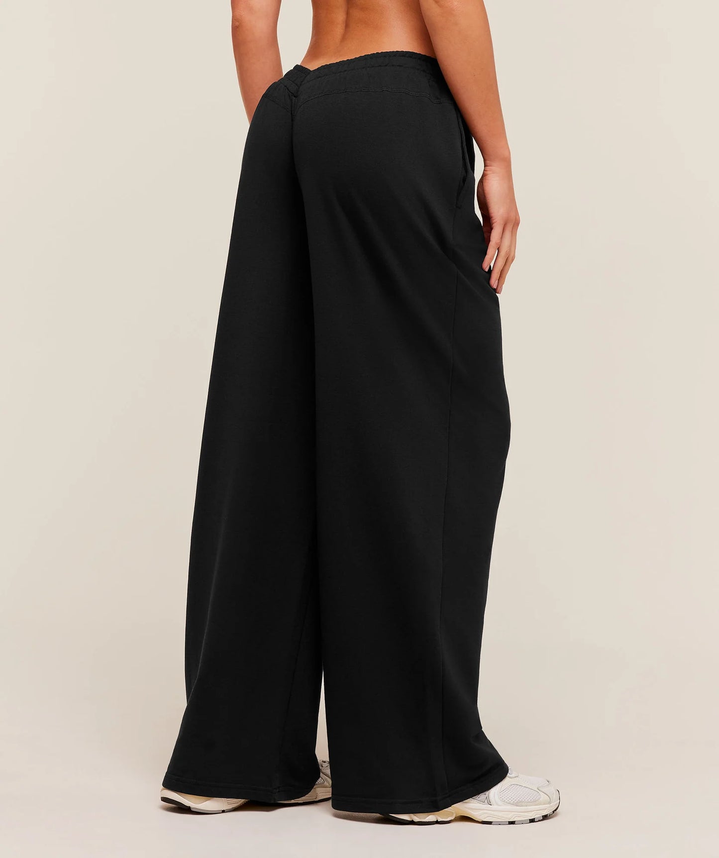 Lifting Dipped Waistband Pants