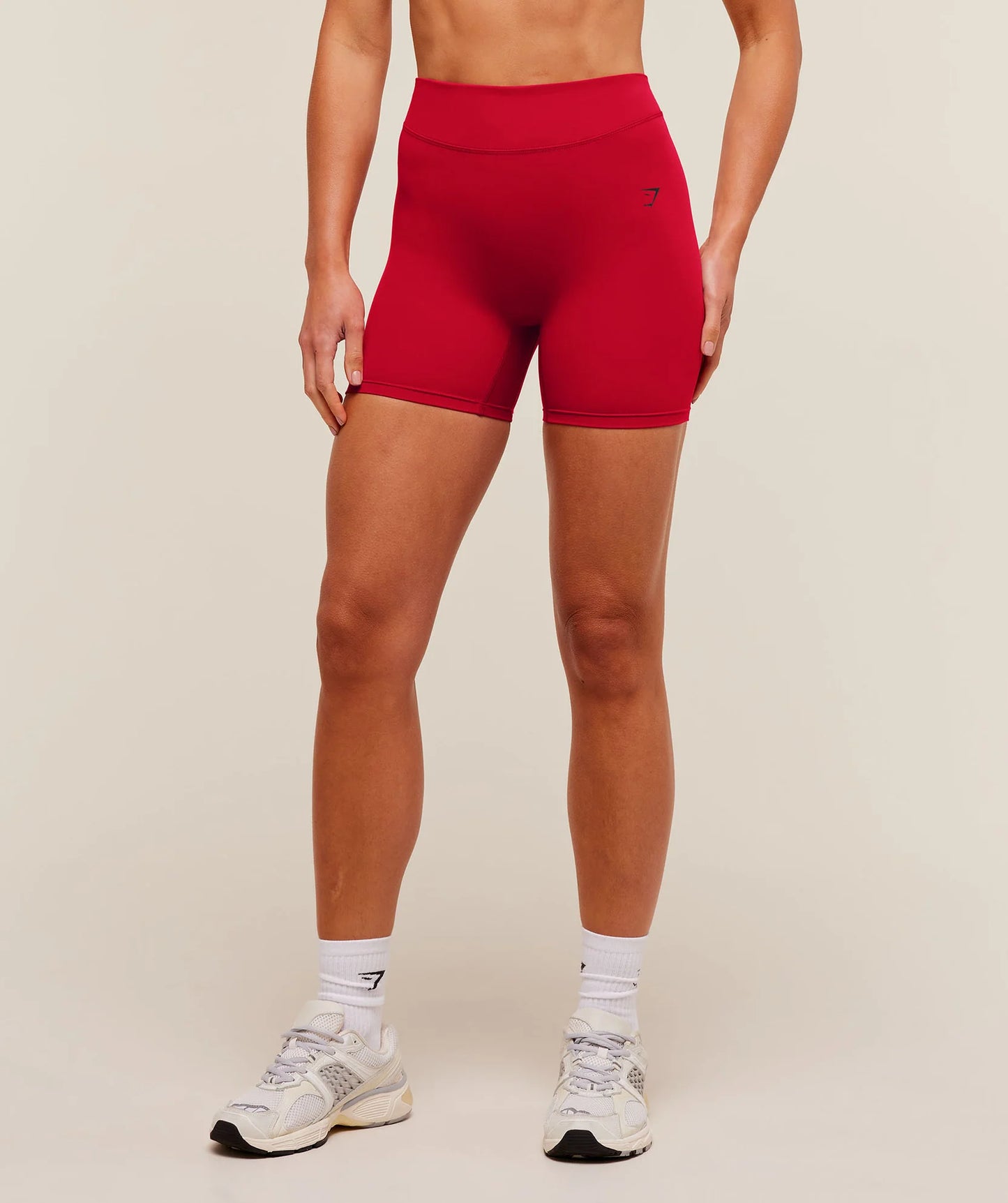 Lifting Dipped Waistband Shorts