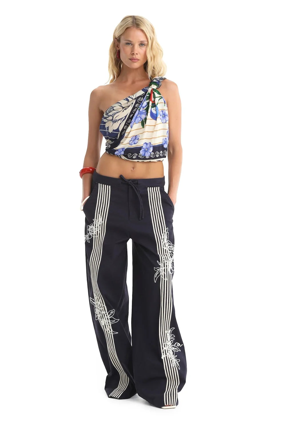 Pantalon Lila Varsity