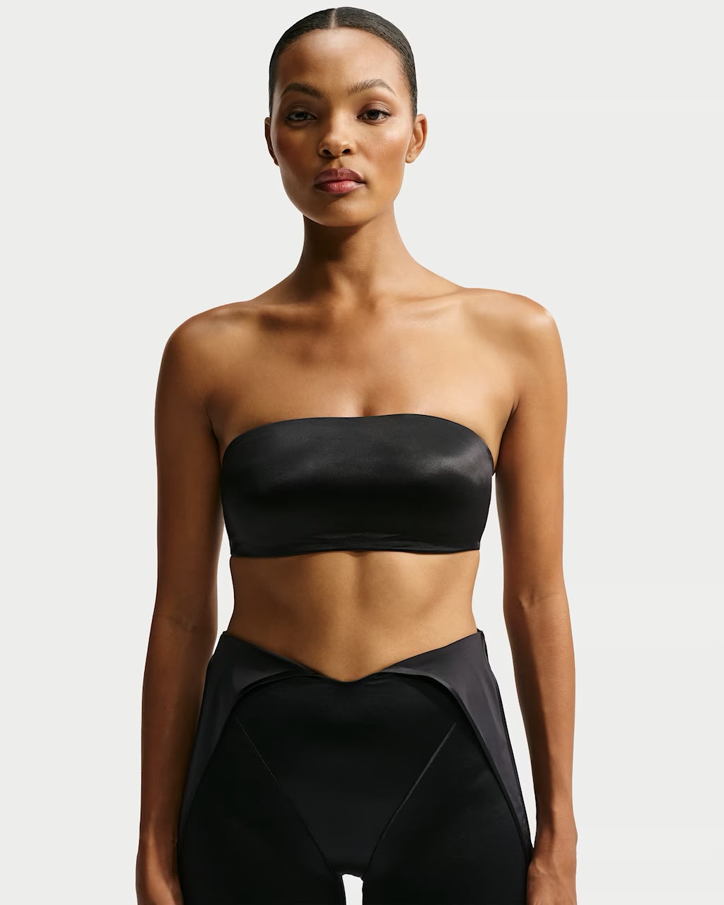 Satin Shine Bandeau Convertible