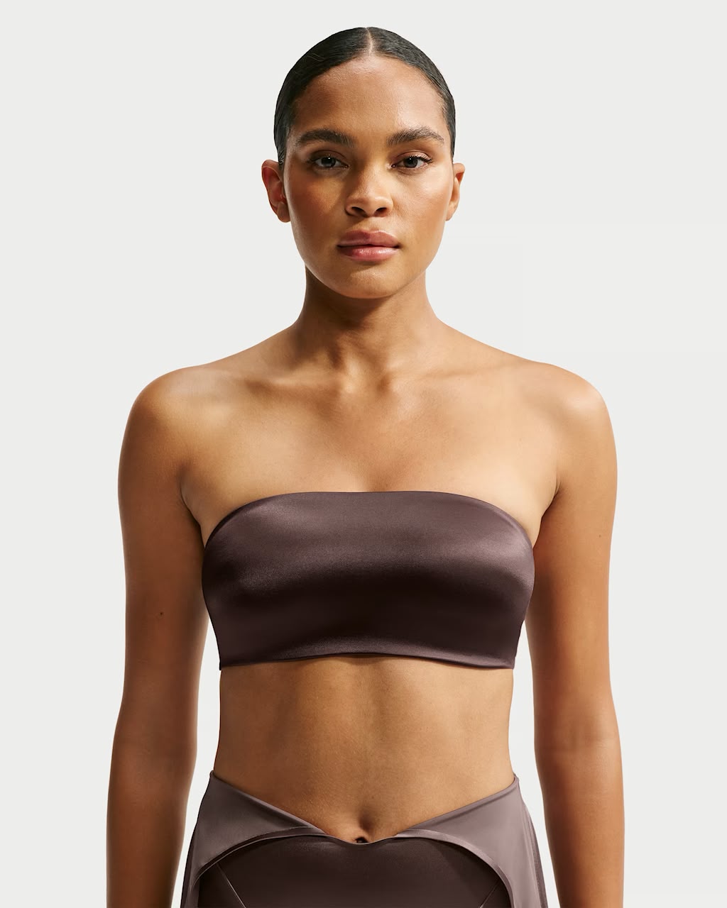 Satin Shine Bandeau Convertible