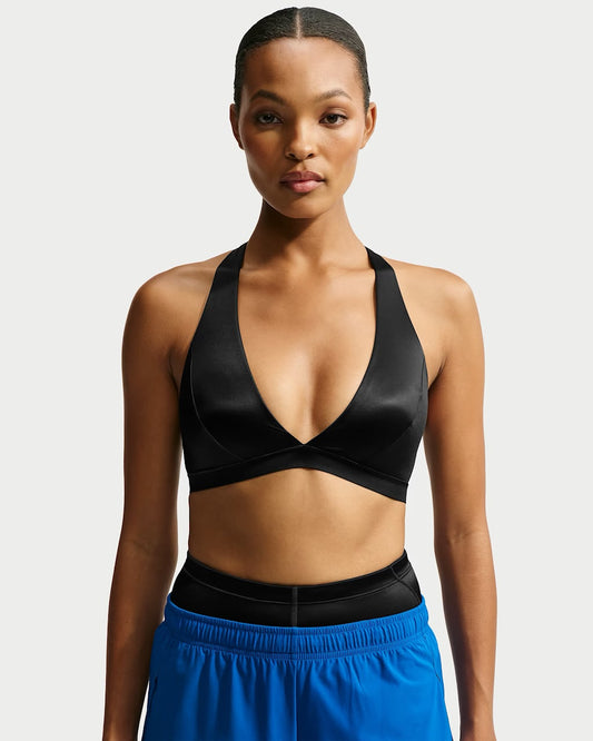 Satin Shine Halter Bra