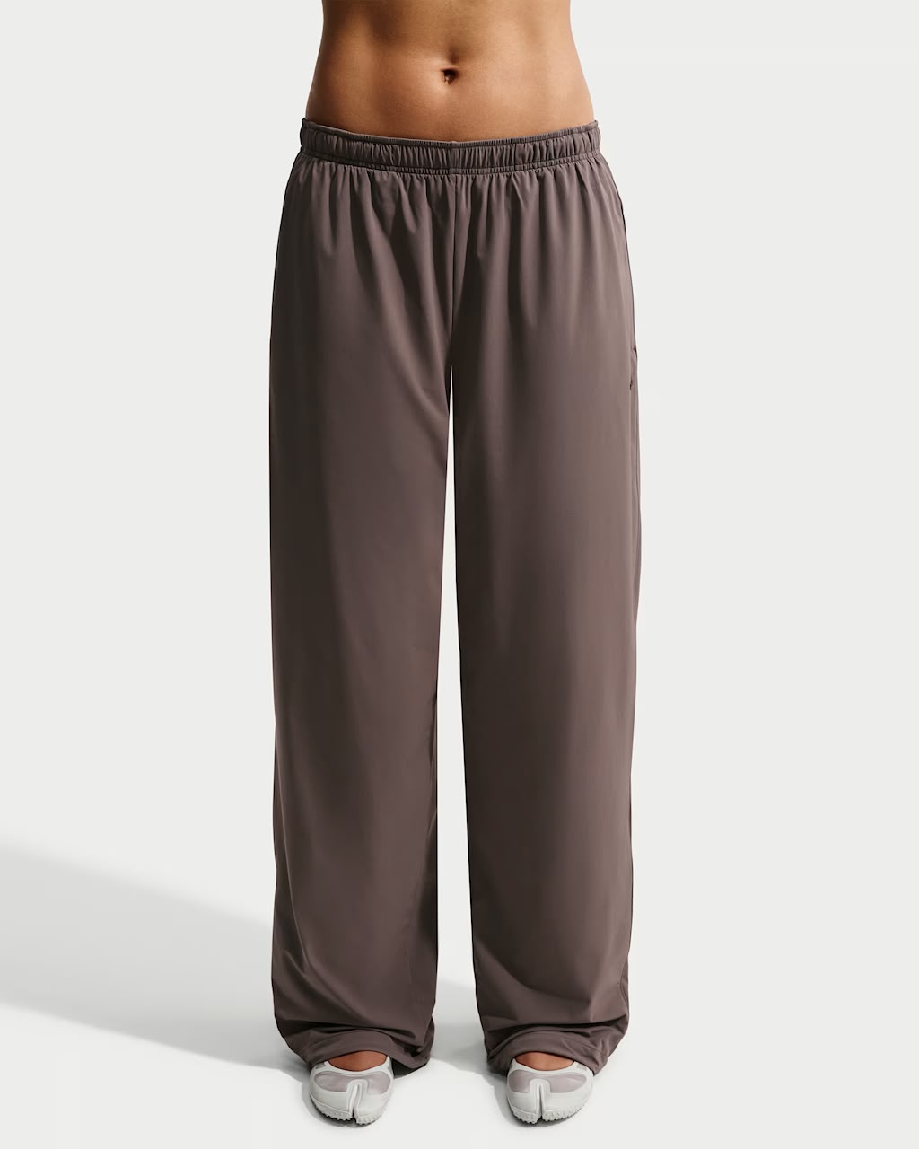 Stretch Nylon Pants Oversized
