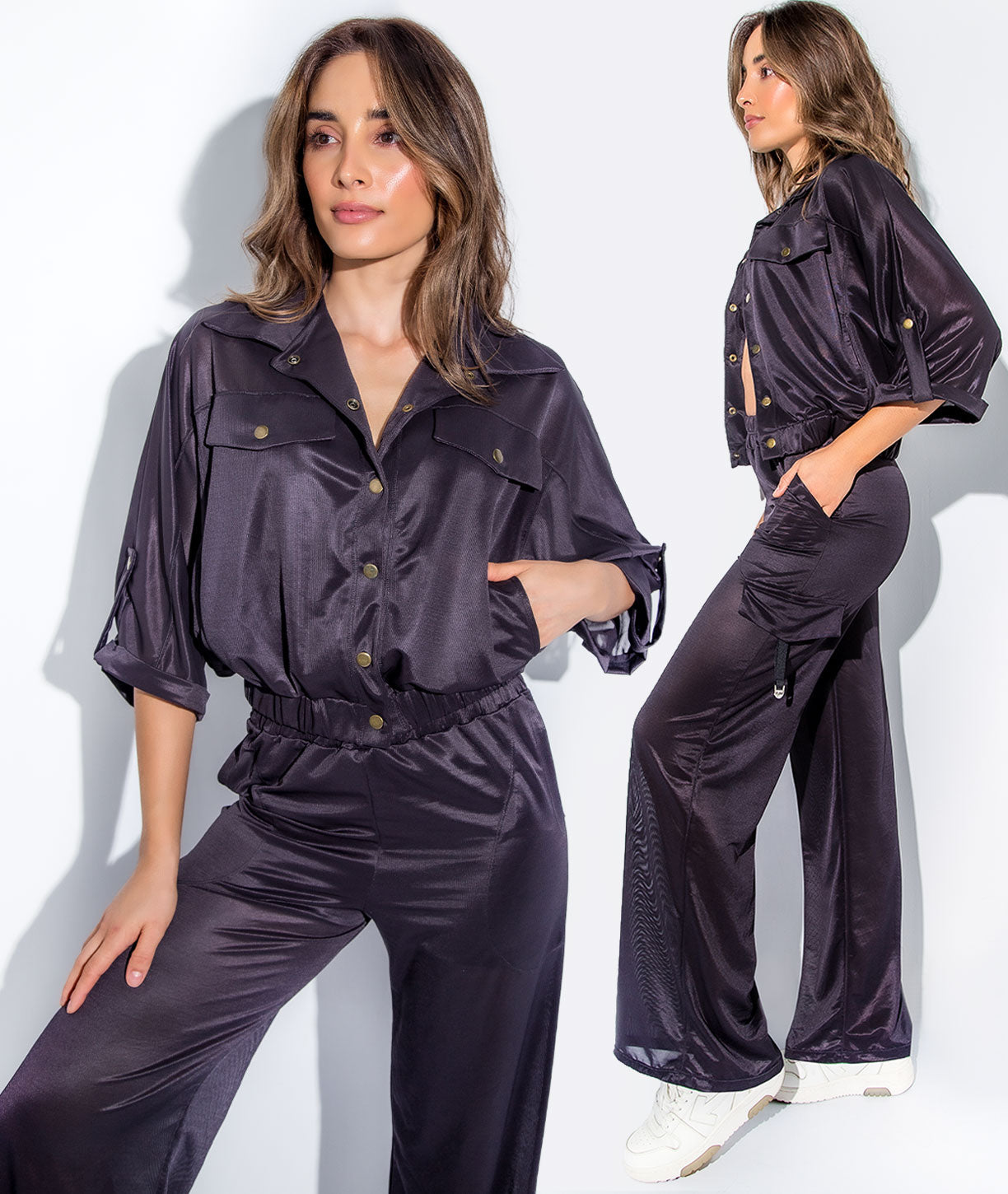 Set Tull Blusa y Pantalon