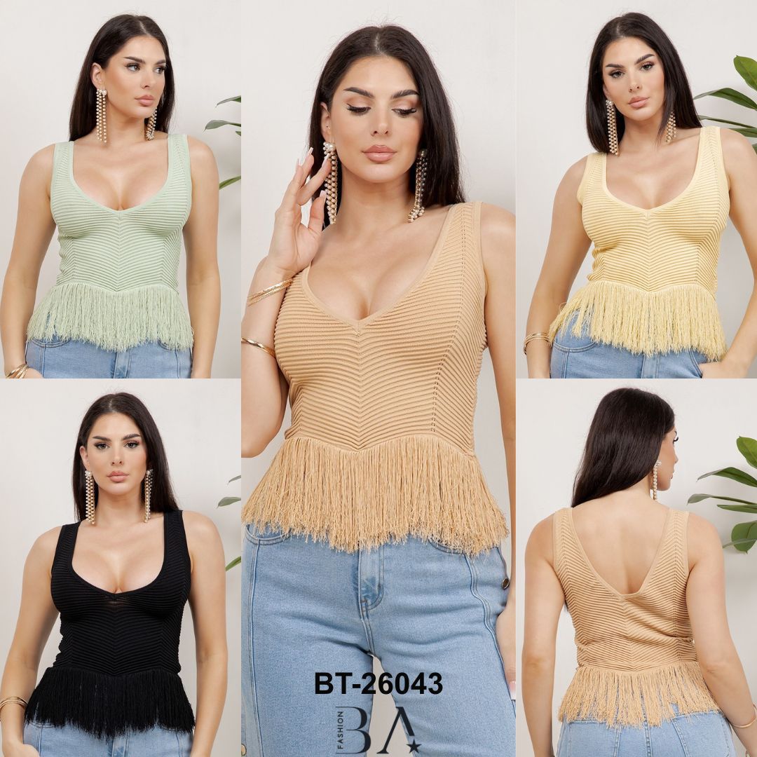Knit Top Fleco