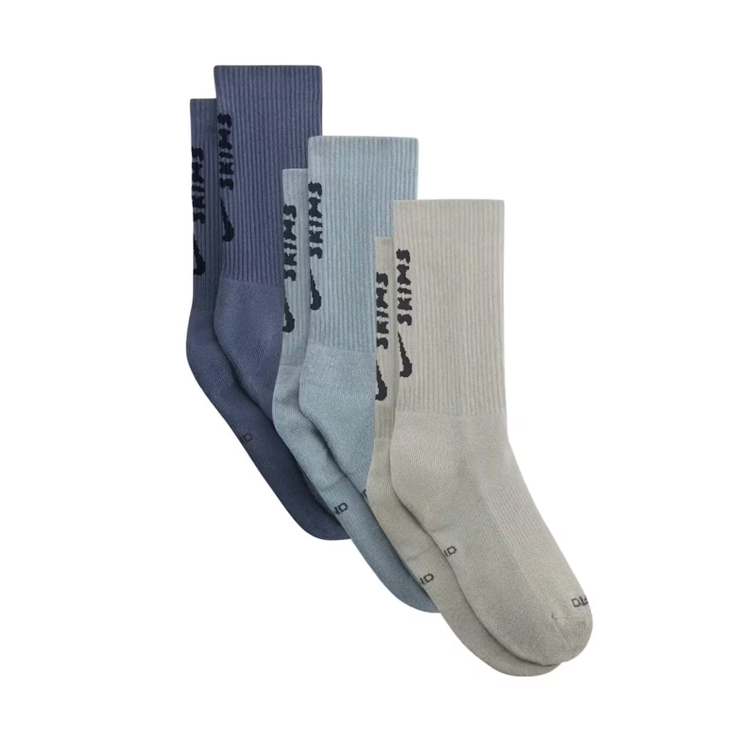 Skims Dri-Fit Crew Sock 3-Pack