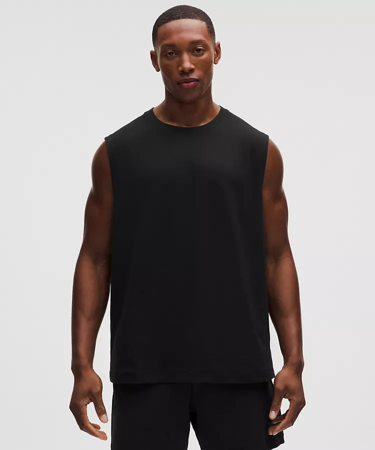 Mesh Soft Jersey Sleeveless Tank Top