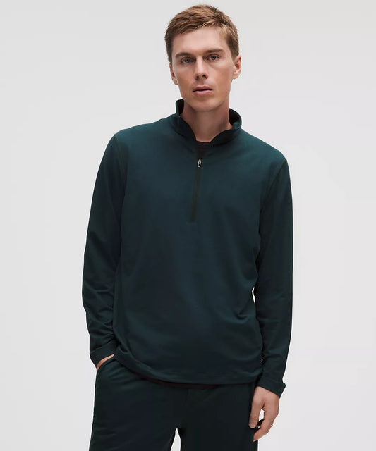 Soft Jersey Half Zip