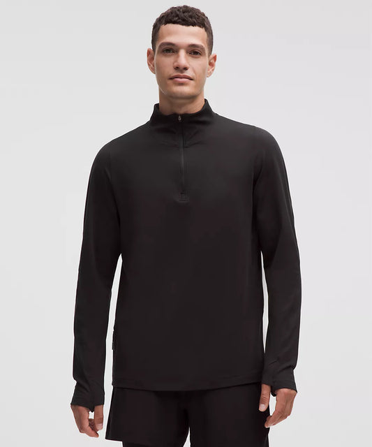 Rulu Fleece Half-Zip Long-Sleeve Shirt