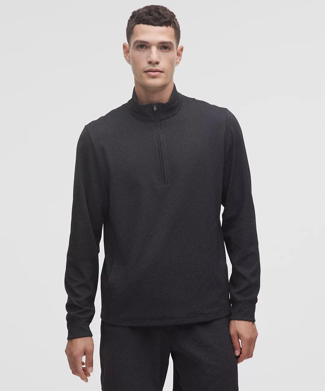 Reflective Knit Running Half Zip