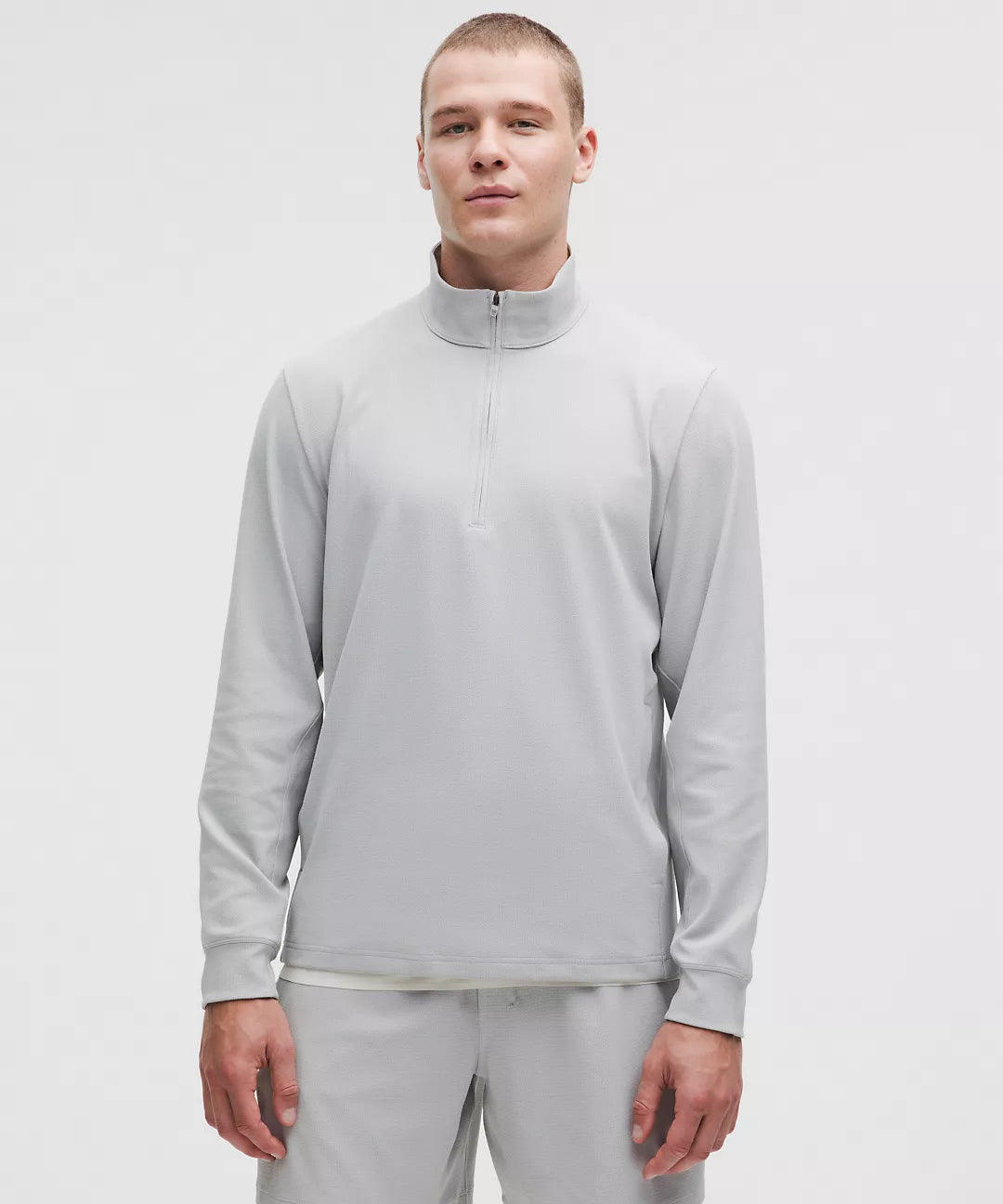 Reflective Knit Running Half Zip