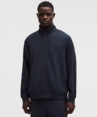 Pique Relaxed-Fit Track Jacket