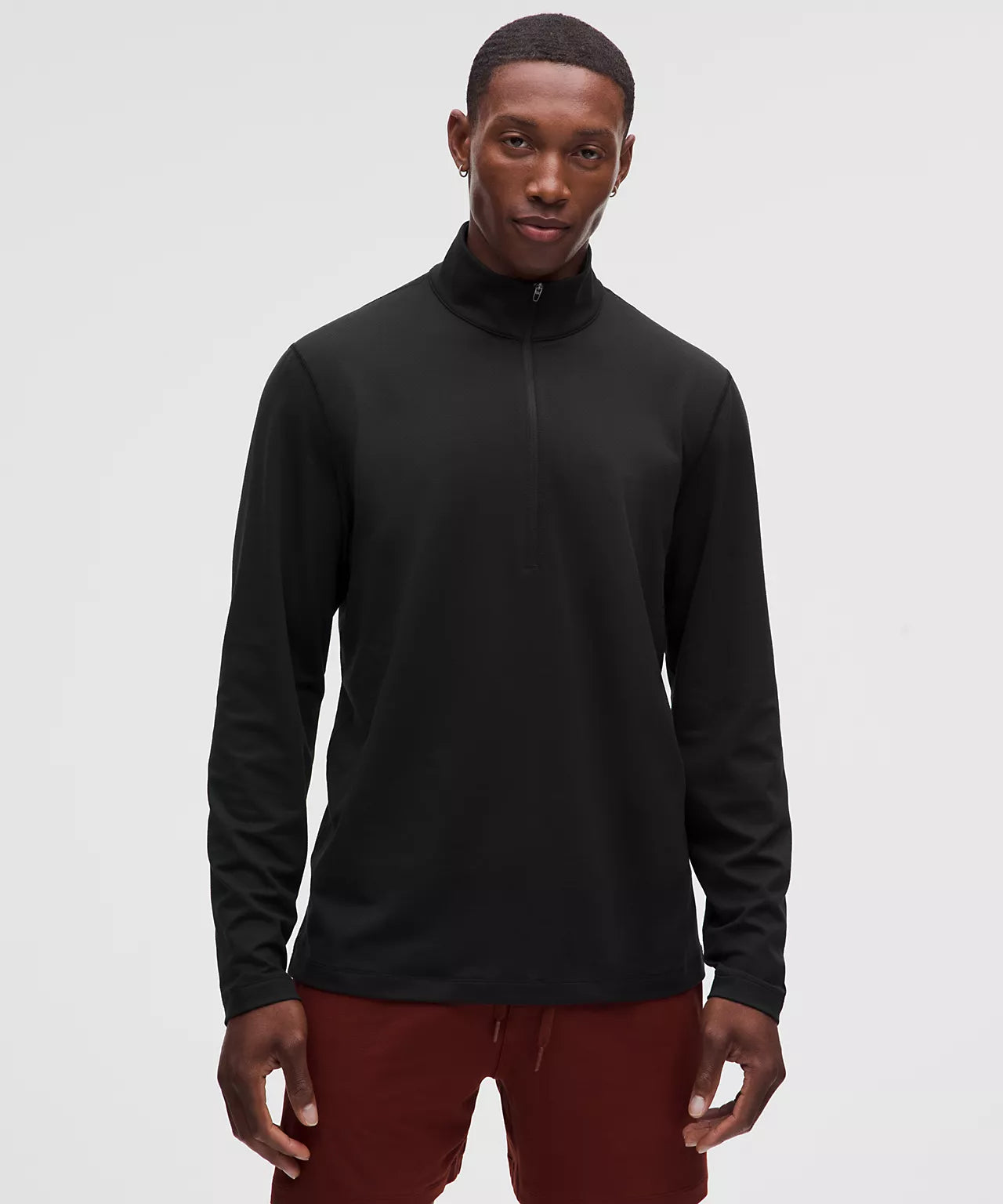 Mesh Soft Jersey Half Zip
