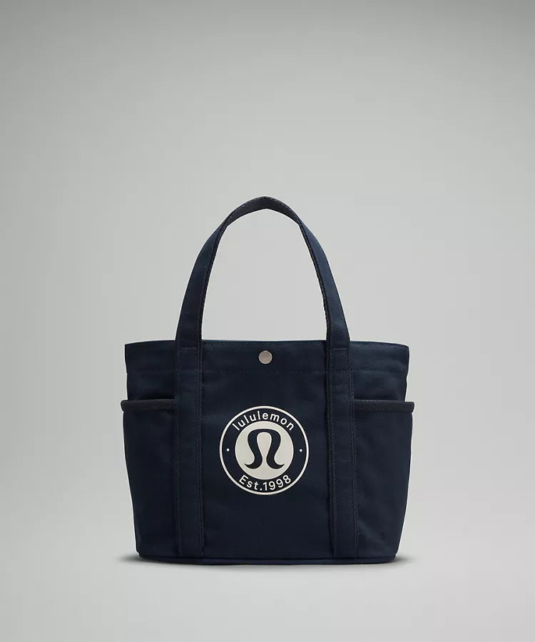 Daily Multi-Pocket Mini Canvas Tote Bag 6.5L