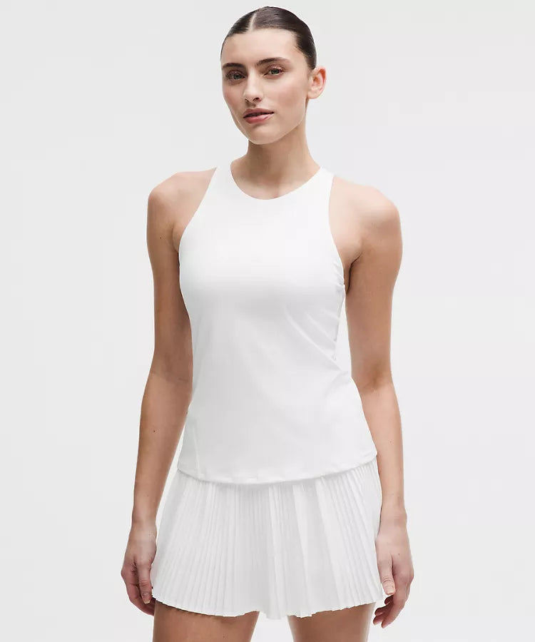 Racerback High-Neck Tennis Tank Top *B/C