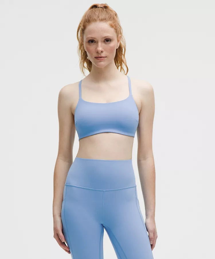 Wunder Train Strappy Racer Bra Light Support, C/D Cup