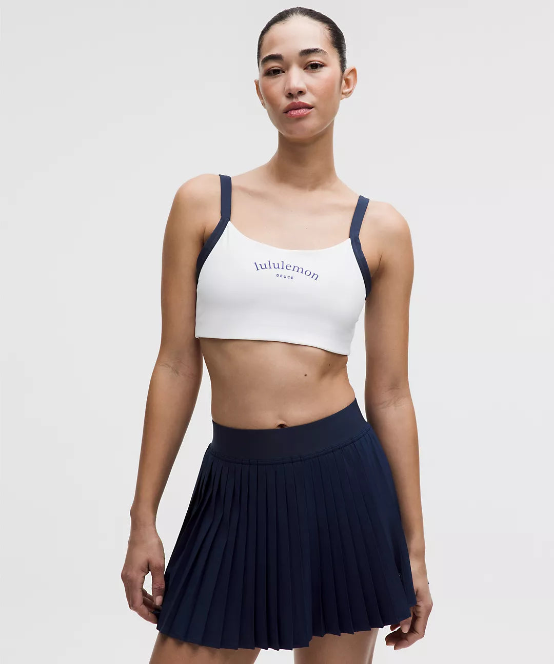 Straight-Strap Sports Bra Light Support, B/C Cup *Tennis Deuce