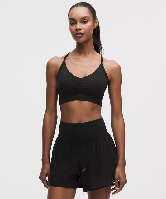 Flow Y Ruched Bra *Light Support, B/C Cup