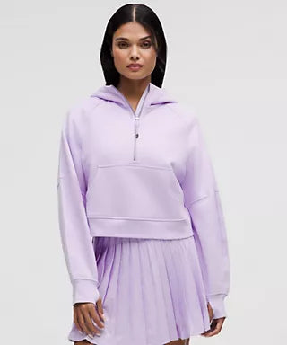 Scuba Oversized Half-Zip Hoodie