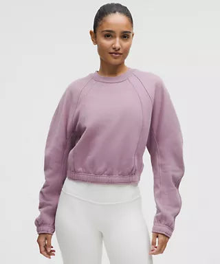 Scuba Cropped Relaxed Crewneck