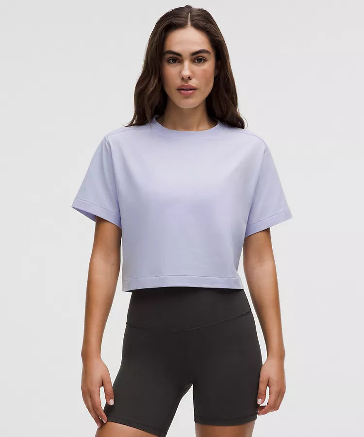 All Yours Organic Cotton Cropped T-Shirt