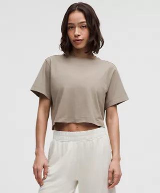 All Yours Organic Cotton Cropped T-Shirt